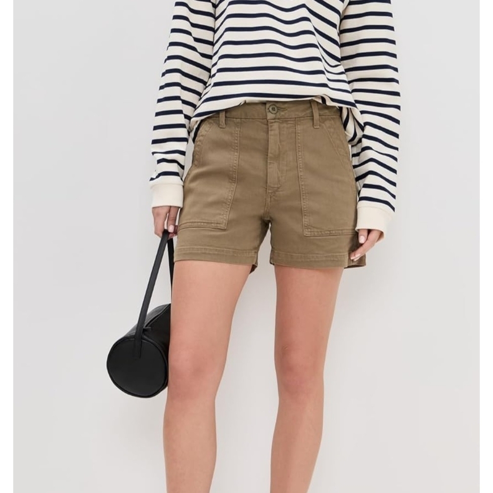 Tommy Hilfiger Dark Green Women's Cargo Shorts - Picture 3 of 10